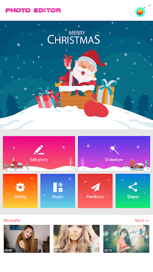 Photo editor & Music video maker Screenshot 0