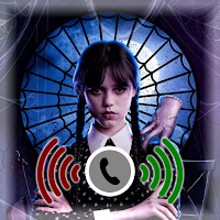 Scary Wednesday Addams calling
