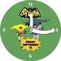 Batman & Robin watch face
