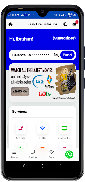 Easylife Datasub Screenshot 2