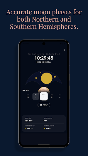 Moonphase Setter - Watch Sync Screenshot 1