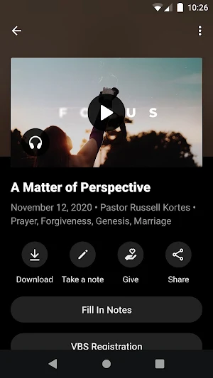 Interbay Community Church Screenshot 2