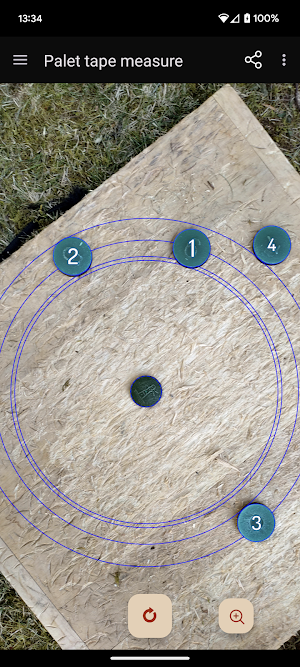 Tape measure for palet Screenshot 0