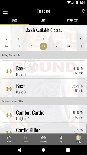 Pound Gym Screenshot 1