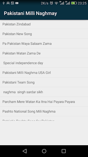 Pakistani Milli Naghmay Screenshot 1