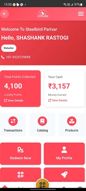 Steelbird Parivar Screenshot 0