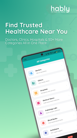 Hably - Get healthy Screenshot 1
