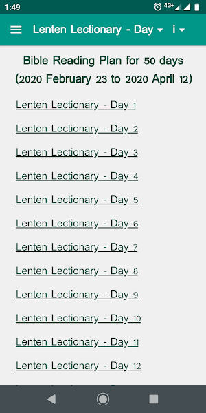 Mar Thoma Church Great Lenten Lectionary 2021 Screenshot 2