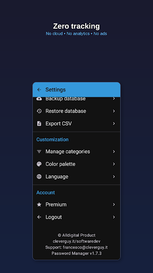 LockBox - Password manager Screenshot 1