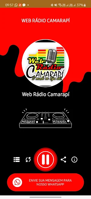 Web Rádio Camarapí Screenshot 3