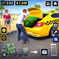 Taxi Simulator Car Driving 3D