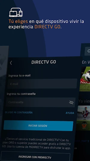 DIRECTV GO Screenshot 1