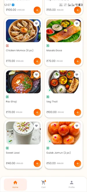 RotiJet - Food Delivery Screenshot 1