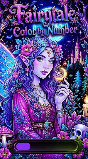 Fairytale Coloring by Number Screenshot 0