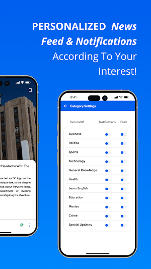Gugla News : A Short News APP Screenshot 1