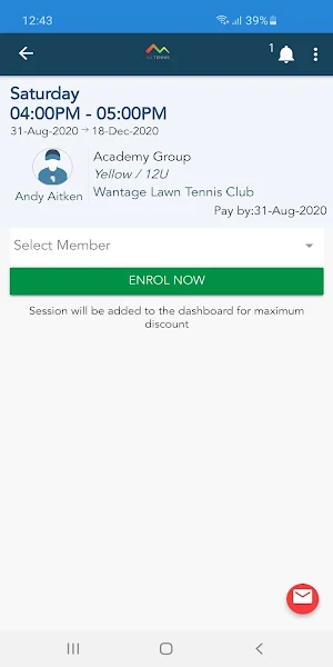 AA Tennis Screenshot 3