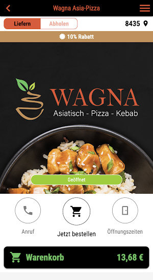 Wagna Pizza Asia Burger Screenshot 0