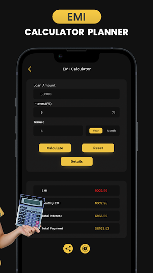 EMI Calculator - Loans Planner Screenshot 2
