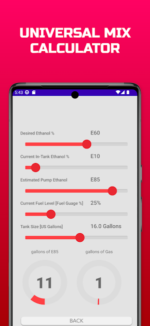 Spool Ethanol Analyzer Screenshot 2