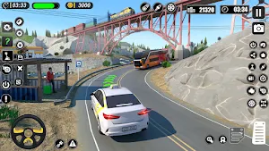 Car Taxi Simulator: Taxi Games Screenshot 1