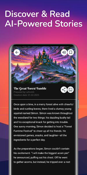 LafontAI - AI Story Generator Screenshot 2