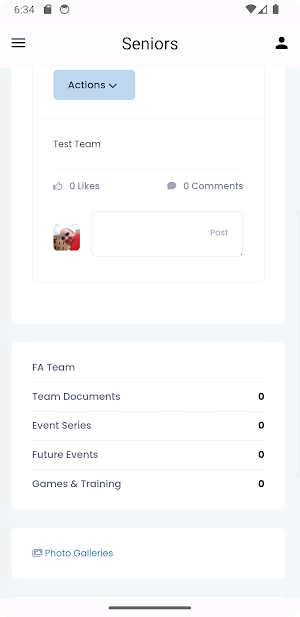 TeamFeePay Screenshot 3