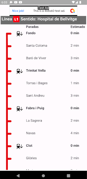 TransXtate Metro Barcelona Screenshot 1