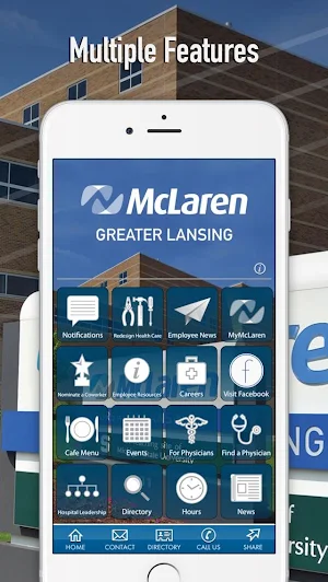 McLaren Greater Lansing Screenshot 2