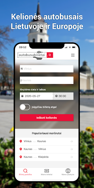 Autobusų bilietai Screenshot 3
