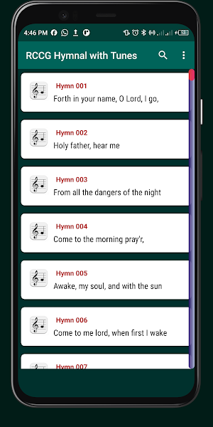 RCCG Hymnal with Tunes Screenshot 1