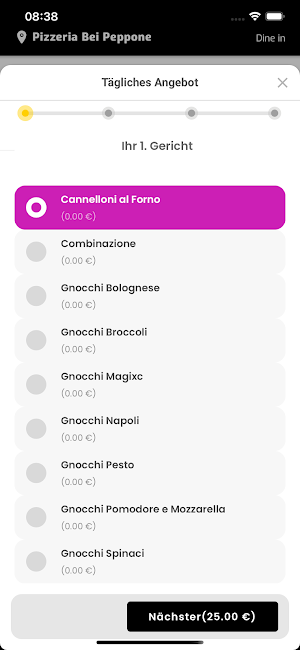 Pizzeria Bei Peppone Screenshot 3