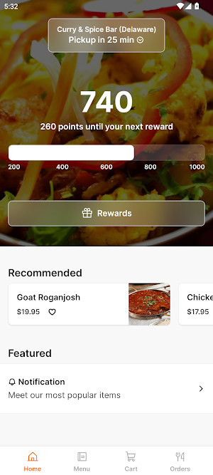 Curry & Spice Bar Screenshot 0