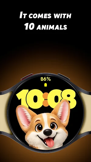 Happy Animals - Watch face Screenshot 2