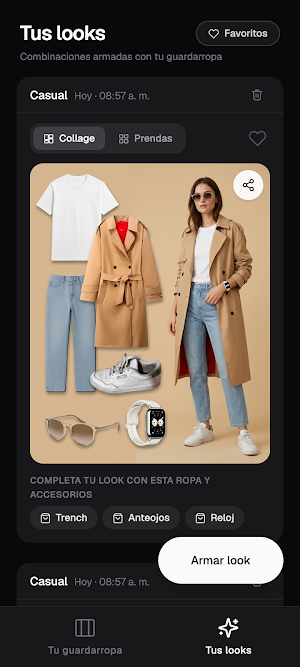 Curata: looks con tu ropa Screenshot 0