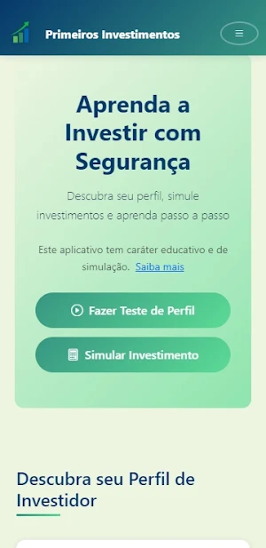 Guia de Investimento Simples Screenshot 0