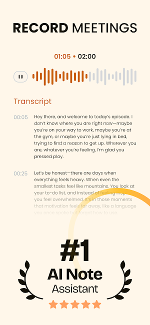 Note AI - AI Note Taker Screenshot 2