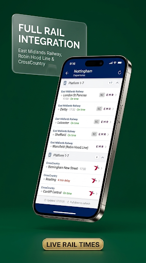 Notts Live Bus & Tram Times Screenshot 3