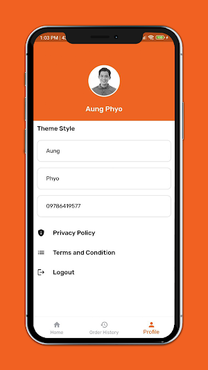 mumHome Delivery Screenshot 1