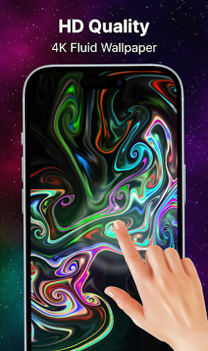 Mega Fluid Live Wallpaper 4D Screenshot 3