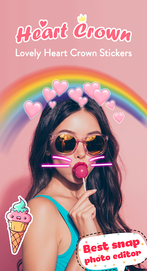 Crown Editor - Heart Filters for Pictures Screenshot 1