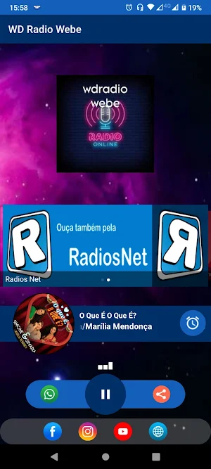 WD Rádio Webe Screenshot 0