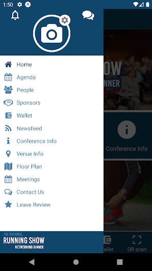 National Running Dinner App Screenshot 0
