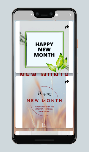 Happy new month messages Screenshot 3