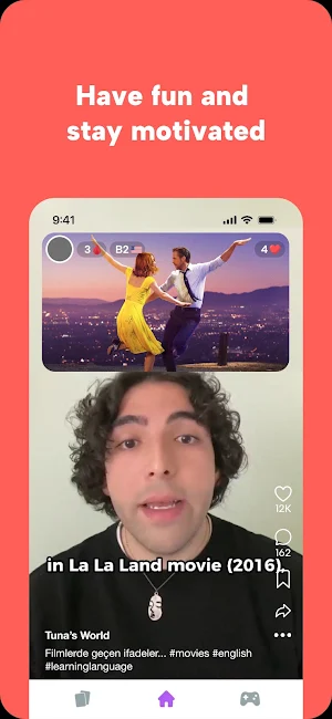 Lyngo: Learn with Shorts Screenshot 2