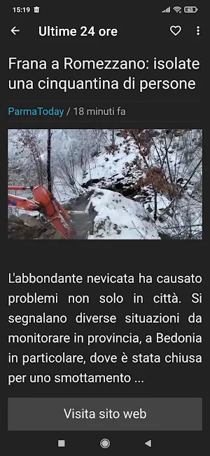 Parma notizie Screenshot 3
