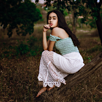 Sexy Girls Wearing Long Skirt