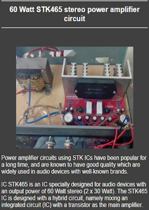 Power Amplifier Circuit Screenshot 2