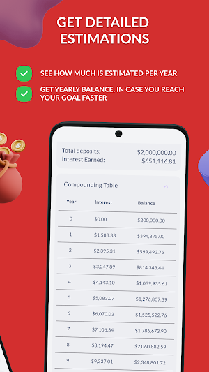 CompoundX - Compound interest Screenshot 2