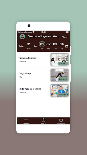 Santosha Yoga & Wellness Screenshot 1