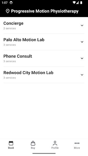 Progressive Motion Physio Screenshot 1